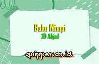 Buku Mimpi 3D Bergambar Abjad